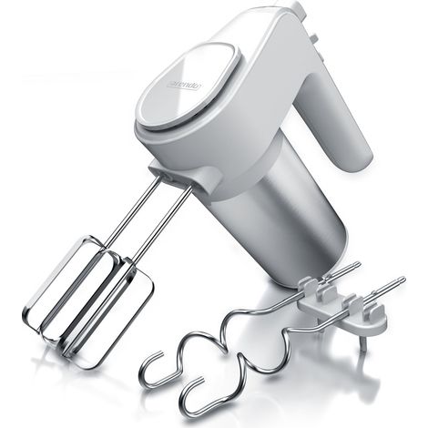 Arendo Elektrischer Handmixer inkl. 2 x Quirle und 2 x Knethaken aus Edelstahl (1/5)