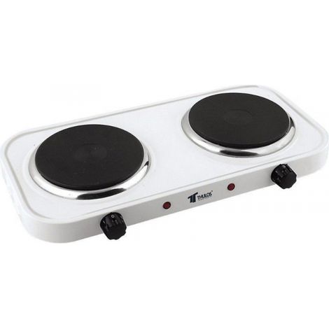 Cucina elettrica 2 fuochi 2x1.000w th-ce2000/2p thulos (1/3)