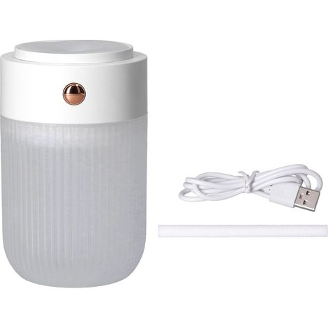 Tragbarer 250-ml-USB-Luftbefeuchter, geräuschlos mit farbigem Nachtlicht – Mini-Diffusor