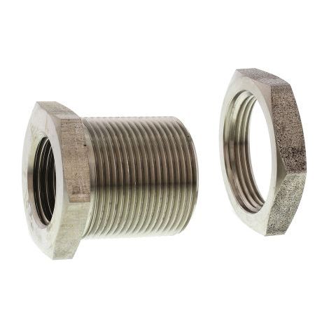 Adaptateur traversée de cloison Droit Legris G Femelle 1/2pouce ( Prix pour 1 )