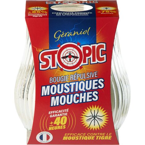 Vela Repelente de Mosquitos y Moscas 40h - Stopic