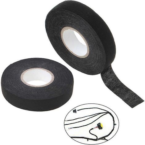 1 ruban adhésif de 19 mm pour faisceau de câbles automobiles, pour la protection des câbles. (1/4)