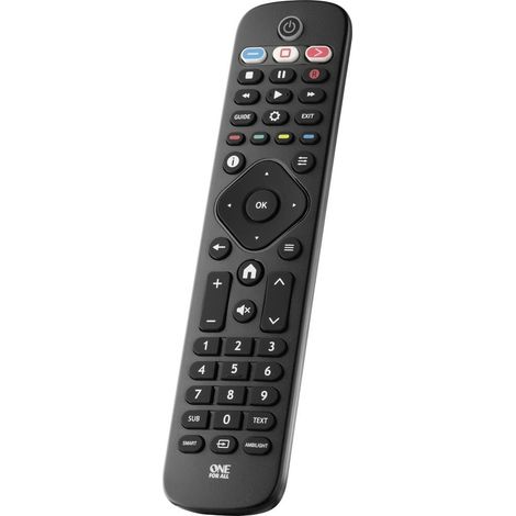 One For All, Telecomando di Ricambio per TV Philips 2.0, Nero (1/5)