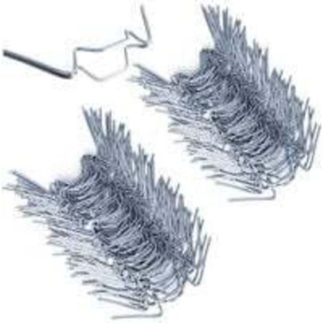 100x Clips de vitrage pour serre en métal inoxydable 1,2mm d'épaisseur Type W-Fei Yu