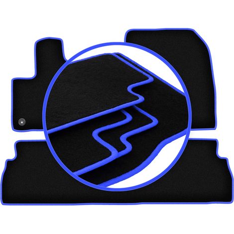 Tappetini per auto CARLUX-BLUE per: Peugeot Rifter kombivan (2018-) (1/5)