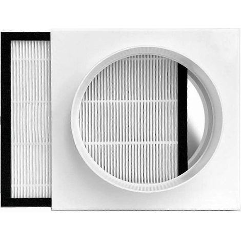 Filtre HEPA pour gaine de ventilation et système d'air neuf, remplacement efficace, haute performance, compatible conduits, purification optimale, modèle standard. (1/5)
