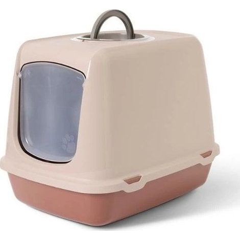 Savic Oscar Katzenstreubox Rot Toscan 50x37x39 cm