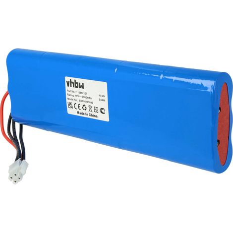 vhbw 1x batteria compatibile con Gardena Robotic R160 rasaerba 3000mAh 18V NiMH