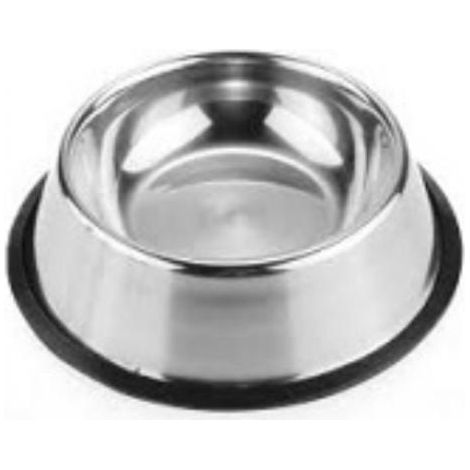 COMEDERO ACERO INOX.ANTIDESLIZANTE 15cm./ 0,3Lts.