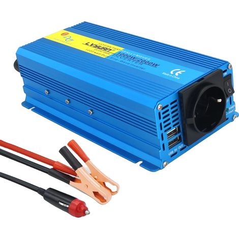 Onduleur 2000W, Sortie Onde Sinusoïdale Pure, Haute Efficacité (1/2)
