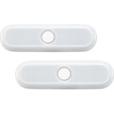 Motion sensor lamp, LED night light with 500 mAh rechargeable battery, magnetic and portable, energy saving, pack of 2, short (1/4)