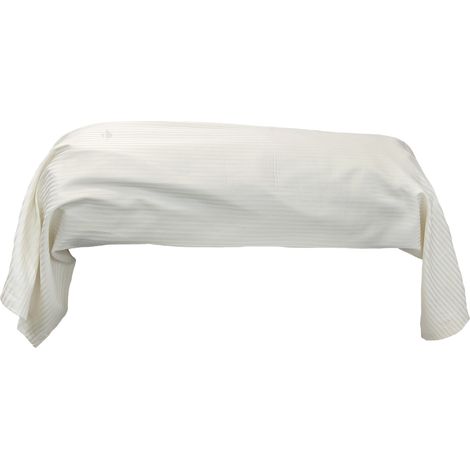 Taie de traversin satin de coton GRAND HÔTEL Grand hôtel 140x43 cm