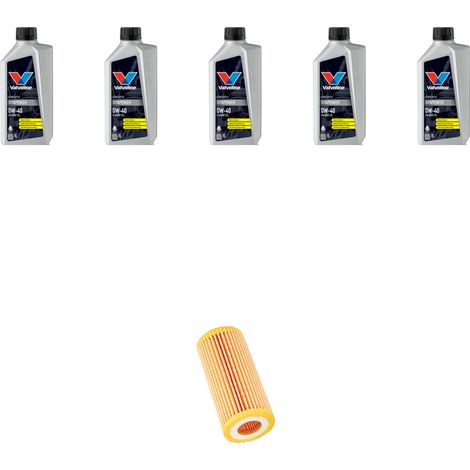 Kit filtro olio e 5L compatibile con Bmw serie 3 (E46) 318 ti 100kw dal 2001 (1/3)