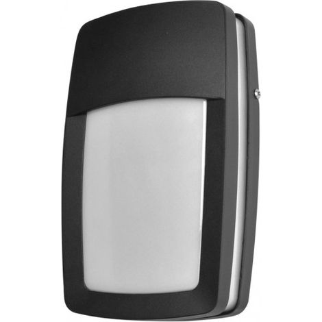 FAB 149061009 Applique da esterno in alluminio Altair 1xe27 Nero Ip44 8,5x30,5x18,5 Cm
