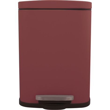 Poubelle à  pédale Acier AKIRA 5L Berry mat Spirella (1/5)