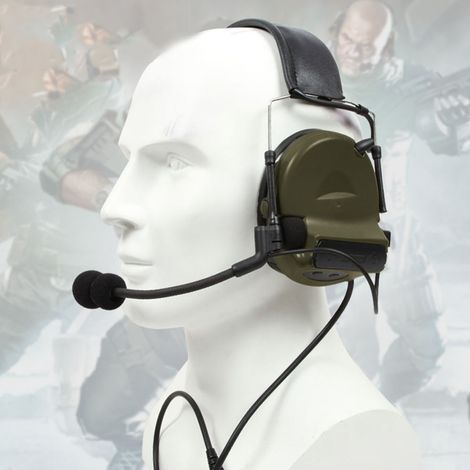Outdoor-Ohrmuschel-Mikrofon-Headset für Kampfspiele (1/3)