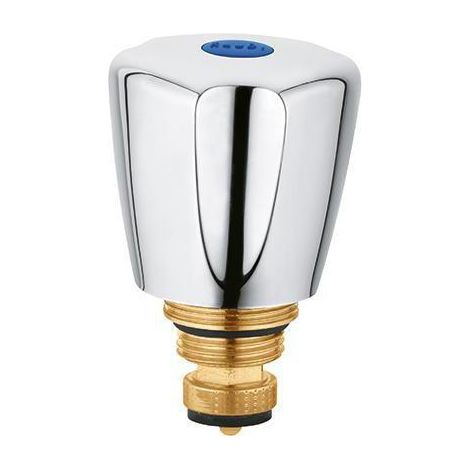 Kludi Standard 110010515 - Parte superiore con pomello Terralux, per acqua fredda, G 3/8