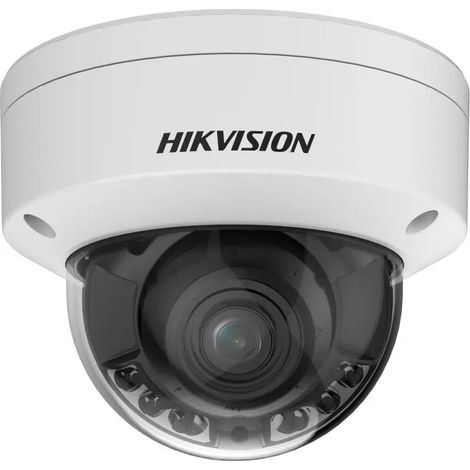 Hikvision Cámara de Seguridad IP Pro Domo ColorVu PoE 4MP 2.812mm Exterior IP67 - DS-2CD2747G2HT-LIZS(2.8-12mm)(EF)
