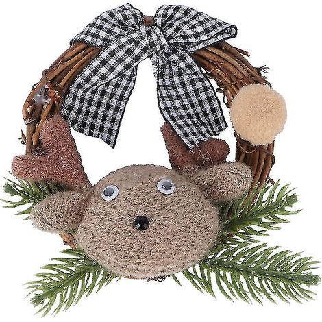 1 couronne de Noël pour la décoration de Noël de la maison (1/3)