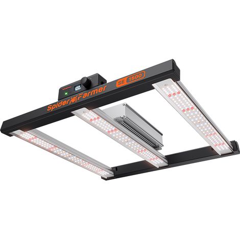 SE1500 LED Pflanzenlichtleiste Dimmbar Pflanzenlampe Vollspektrum Indoor Spider Farmer