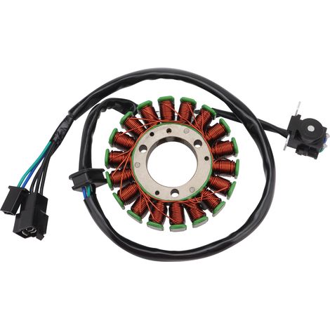 Ignition system parts for Suzuki GZ150: stator coil, magneto, generator, ignition coil for GZ150-A and GZ150 Yueku motorcycles.