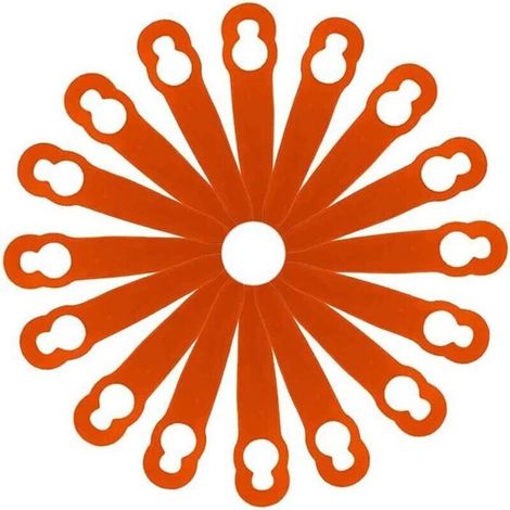 100 plastic replacement blades for STIHL Polycut 2-2 FSA 45 trimmers (1/5)