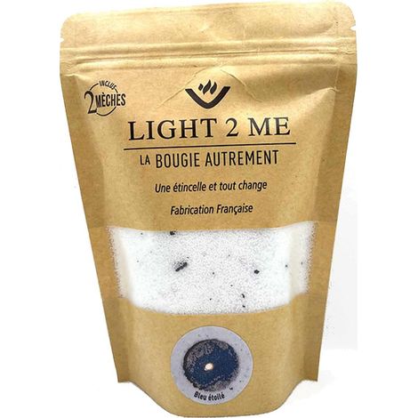 Bougie en poudre 250 grs la bougie autrement bleu Etoilé (1/3)