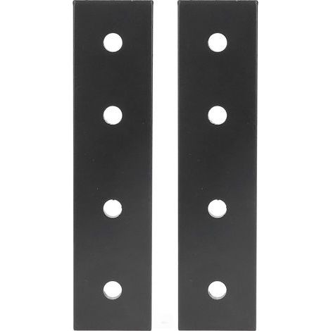Vierloch-Verbindungsplatten aus Aluminiumlegierung, gerade Flachwinkel, Montagezubehör aus Metall 2020 (1/5)