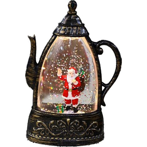 LED-Nachtlicht im Retro-Teekannen-Stil – Beliebte Weihnachtsdekoration, C (1/5)