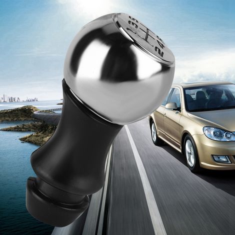 Pomello del cambio modificato per Peugeot (1 pezzo) - Alluminio argentato 5 marce, universale e facile da installare (1/5)
