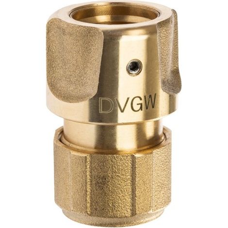 GEKA plus – Embout de tuyau pour eau potable 1/2 pouce – Laiton, 13 mm, DVGW VP550