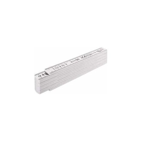 STABILA Kunststoff-Gliedermaßstab Type 1104 1 m weiß, metrische Skala