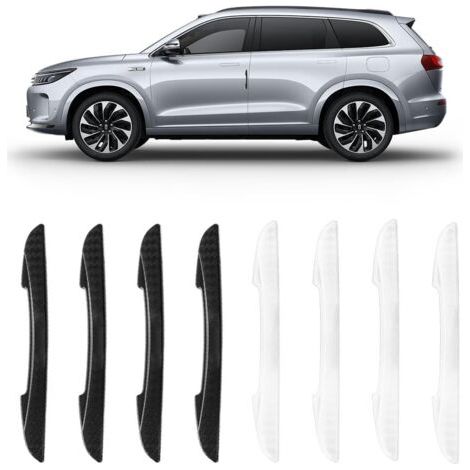8 Pièces Protecteur de Bord de Porte de Voiture, Protection de en PVC, Voiture protecteurs de Porte Joint, Protecteur de Bord de Porte de Voiture, Universel Accessoires de Véhicule (1/5)