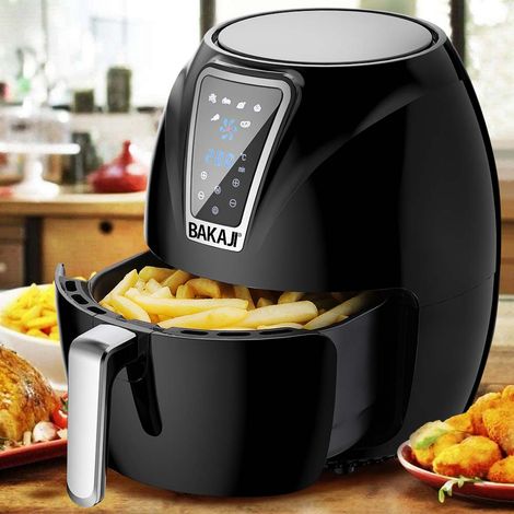 Friggitrice Aria Calda Digitale Senza Olio Airfryer 3,2 Lt Frigge Cuoce 1300W (1/4)
