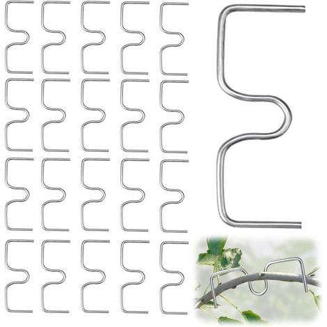 Lot de 20 supports de branches pour arbres fruitiers, écarteurs de branches d'arbre fruitier, support pour plantes de jardin, branches de fruits, pinces à branches pour étaler les arbres de (1/5)