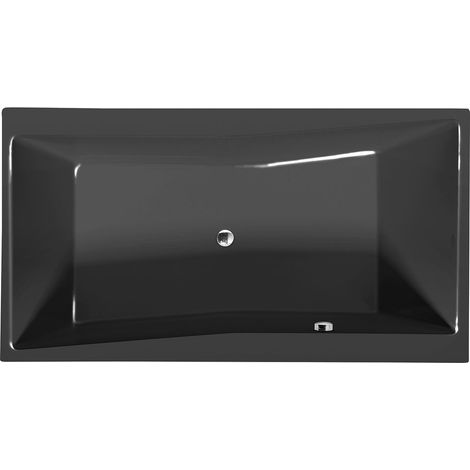Baignoire rectangulaire QUEST 190x100x49cm, gris