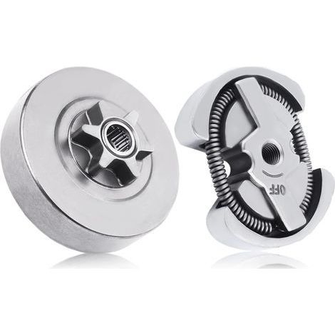 Kit de montage de tambour d'embrayage 3/8-6T pour Husqvarna 120 36 41 136 137 141 142 235 235E 240 236 Jonsered 2035 2036 2040 2041 Partner 350 351 Chaîne scie 53000 47061 (1/5)