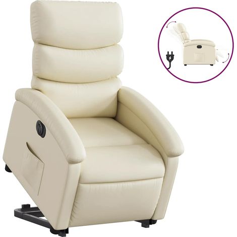 Maison Exclusive - Relaxsessel mit Aufstehhilfe Elektrisch Creme