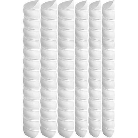 6 spirales protectrices pour tronc d'arbre, gaine de protection anti-écorce, tube de garde pour arbres (1/5)