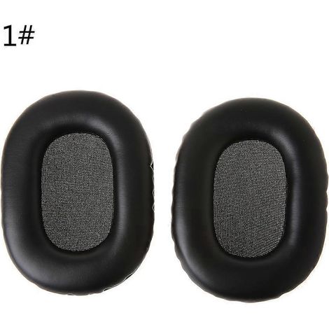 1 paire de coussinets d'oreille souples de rechange pour MDR-7506, MDR-V6 et MDR-CD900ST-1. (1/5)