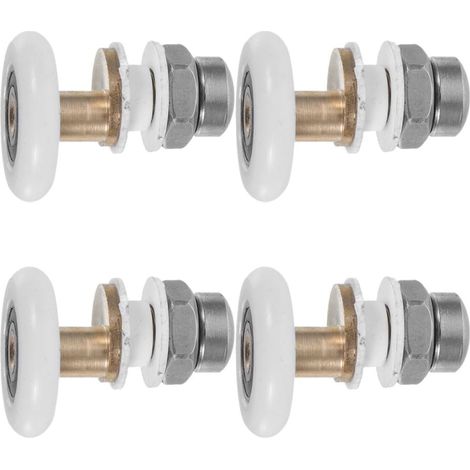 Spare Eccentric Bathroom Hardware Durable Pulleys Rollers Screens (1/5)
