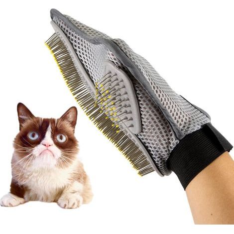 Pet Grooming Gant Pinceau pour chiens et chats Hair Remove, Brosse pour le bain (1/5)