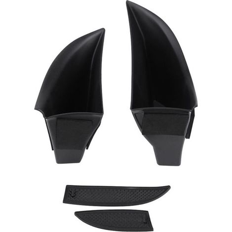 Eosnow 2pcs Car Boîte de rangement de porte d'entrée de la voiture pour Mercedes Benz S Class W222 2014-2018 Black (1/4)