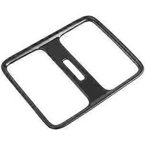 Garniture décorative noire brillante pour aérateur arrière de siège arrière de voiture Vezel-V 2021-2022 (1/5)