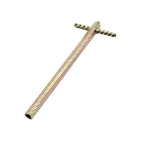 1 Pièce - Clé Ascenseur - Clé Triangulaire - Ouverture Porte D&39urgence Pour Technicien Acier Inoxydable 20cm (1/5)