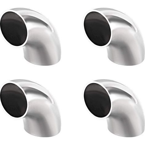 Bezugsquellenkarte 304 Edelstahl-Rohrverschraubung Langradius 90°-Winkel Stumpfschweißung Außendurchmesser mm, 1-1/4", 4 Stück (1/5)