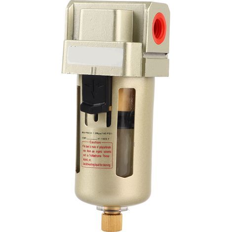 AF3000-03 G3/8" Druckluftkompressor, Inline-Wasser- und Feuchtigkeitsfilter, 1 Stück (1/5)