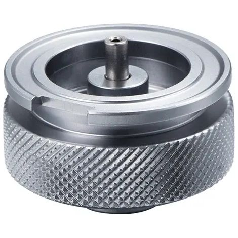 Adaptateur de recharge pour réchaud à gaz de camping en alliage d'aluminium, adaptateur de brûleur pour réchaud à gaz butane, fournitures de camping, réchauds de cuisine portables (1/5)