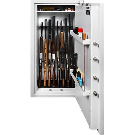 Armoire a fusils - BURG-WÄCHTER - Ranger 800/8 K - Verrouillage a clé - Anti-feu - 8 fusils