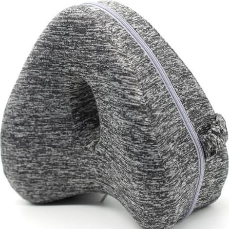 Oreiller Genou - Mousse Mémoire Haute Densité - Forme Coeur Ergonomique - Pour Dormeurs Latéraux - 1 Pièce